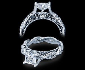 Verragio Venetian Princess Diamond Engagement Ring (0.55 CTW)