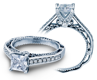 Verragio Venetian Princess Diamond Engagement Ring Setting (0.35 CTW)