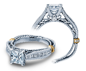 Verragio Venetian Princess Diamond Engagement Ring Setting CTW)