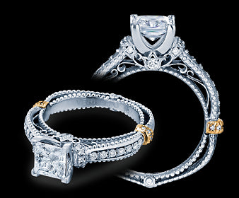 Verragio Venetian Princess Diamond Engagement Ring Setting (0.30 CTW)