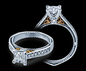 Verragio Venetian Princess Diamond Engagement Ring (0.35 CTW)