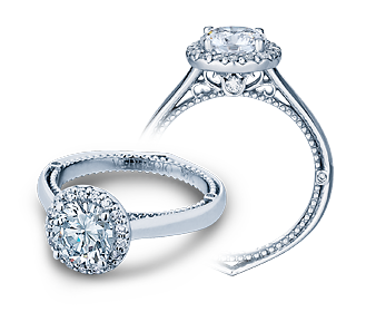 Verragio Venetian Round Diamond Engagement Ring Setting (0.25 CTW)