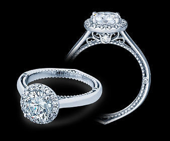 Verragio Venetian Round Diamond Engagement Ring (0.25 CTW)