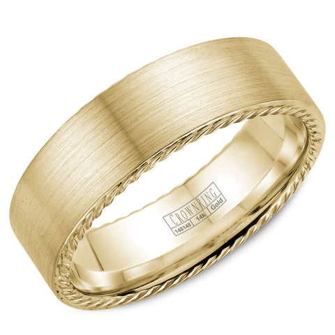 CrownRing Comfort Fit Wedding Band WB-009R7Y