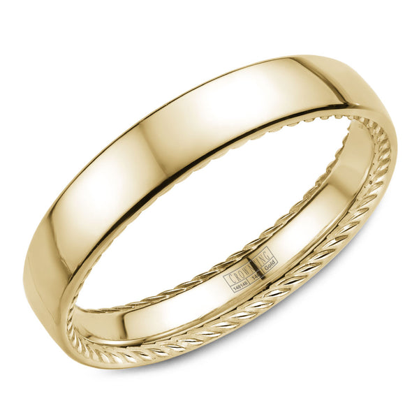 CrownRing Comfort Fit Wedding Band WB-012R4Y
