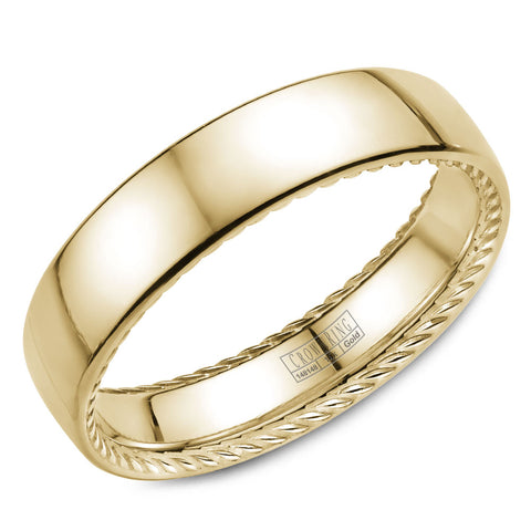 CrownRing Comfort Fit Wedding Band WB-012R6Y