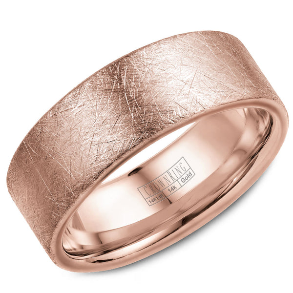 CrownRing Comfort Fit Wedding Band WB-025C8R