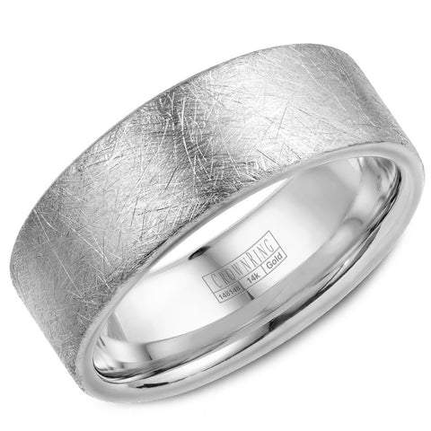 CrownRing Comfort Fit Wedding Band WB-025C8W