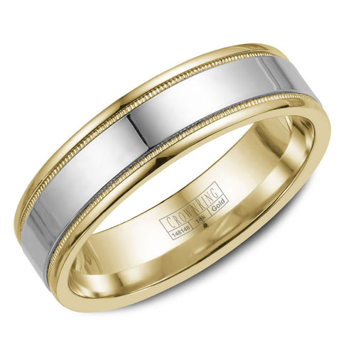 CrownRing Comfort Fit Wedding Band WB-6912