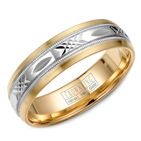 CrownRing Comfort Fit Wedding Band WB-7000