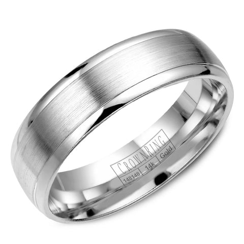 CrownRing Comfort Fit Wedding Band WB-7019