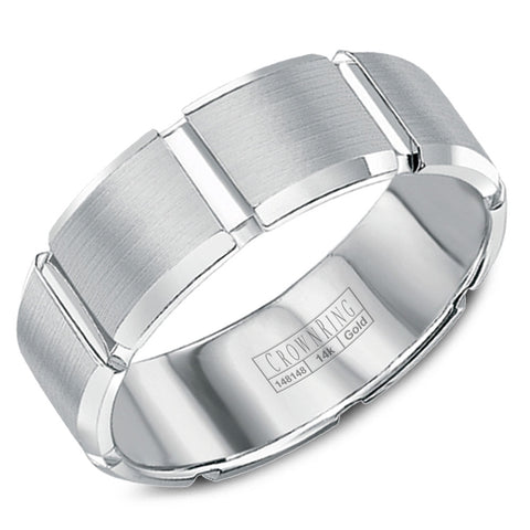 CrownRing Comfort Fit Wedding Band WB-7038