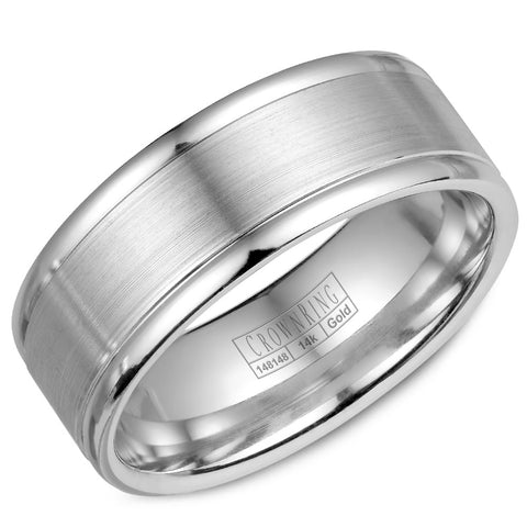 CrownRing Comfort Fit Wedding Band WB-7134SP