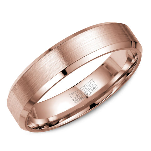 CrownRing Comfort Fit Wedding Band WB-7216R