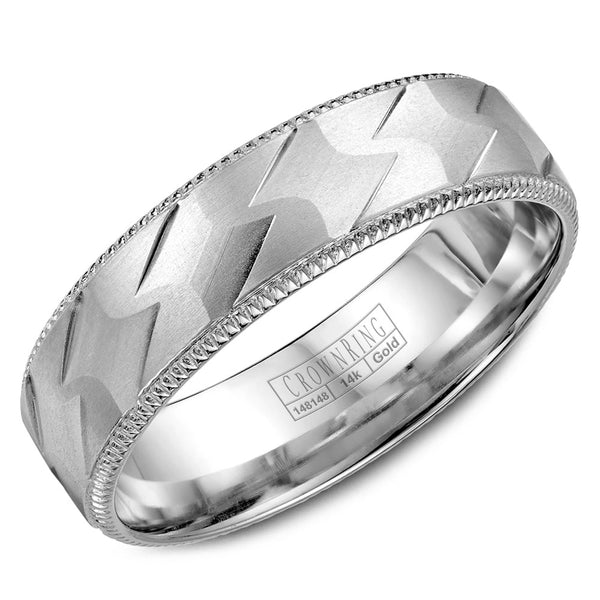 CrownRing Comfort Fit Wedding Band WB-7913