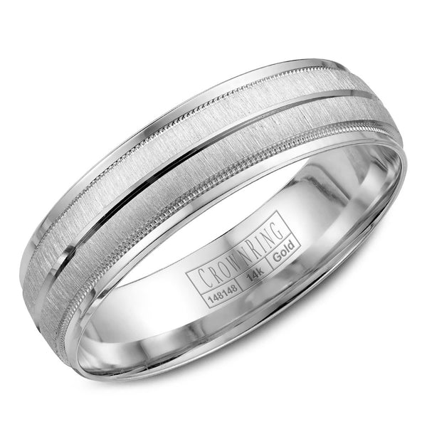 CrownRing Comfort Fit Wedding Band WB-7933