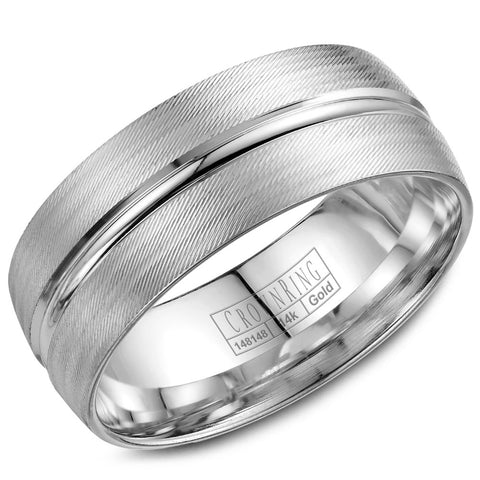 CrownRing Comfort Fit Wedding Band WB-7934