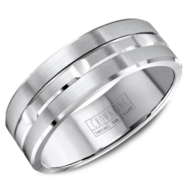 CrownRing Comfort Fit Wedding Band WB-8044