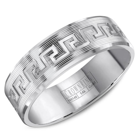 CrownRing Comfort Fit Wedding Band WB-8045