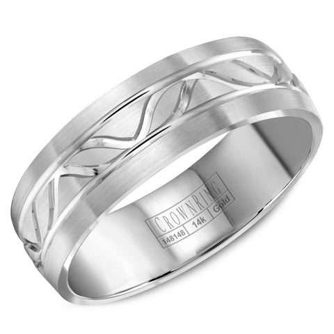 CrownRing Comfort Fit Wedding Band WB-8046