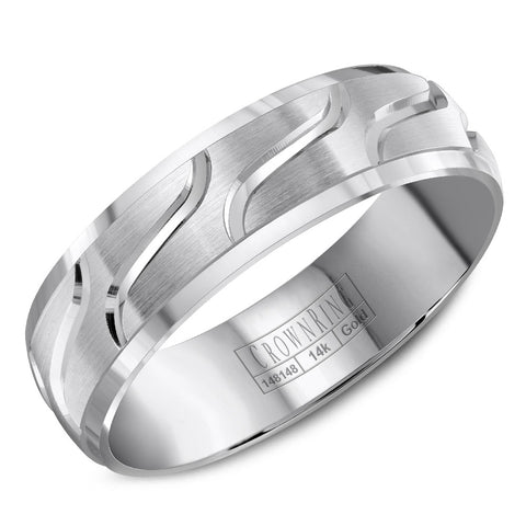 CrownRing Comfort Fit Wedding Band WB-8053