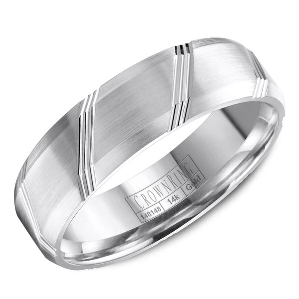 CrownRing Comfort Fit Wedding Band WB-8070