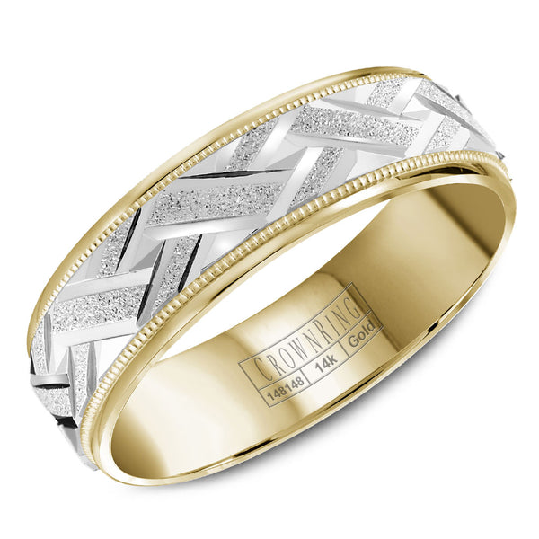 CrownRing Comfort Fit Wedding Band WB-8071