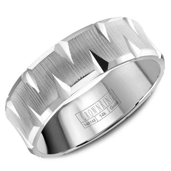 CrownRing Comfort Fit Wedding Band WB-8077