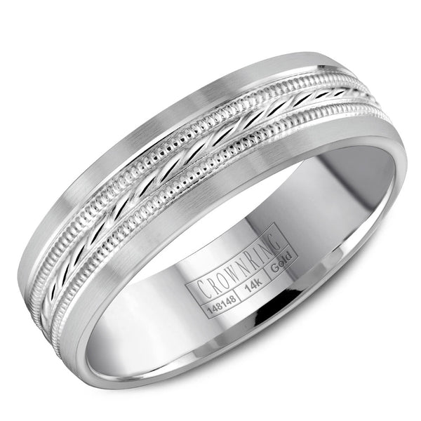 CrownRing Comfort Fit Wedding Band WB-8082