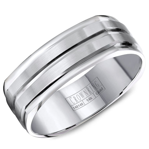 CrownRing Comfort Fit Wedding Band WB-8092