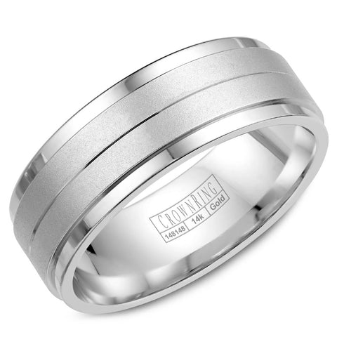 CrownRing Comfort Fit Wedding Band WB-8262