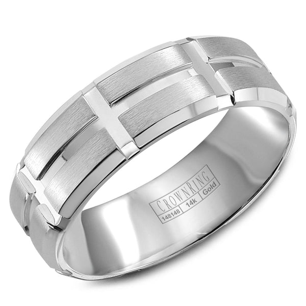 CrownRing Comfort Fit Wedding Band WB-8802