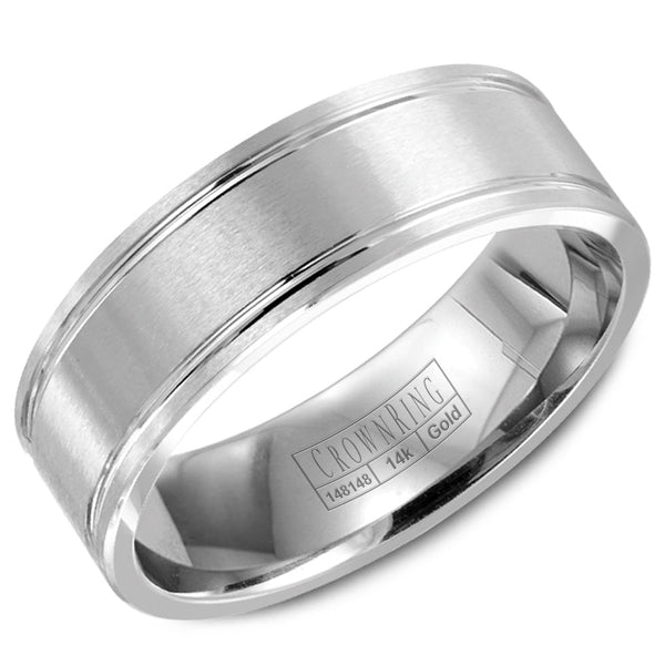 CrownRing Comfort Fit Wedding Band WB-9086