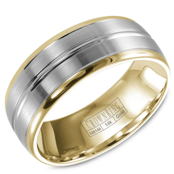 CrownRing Comfort Fit Wedding Band WB-9093