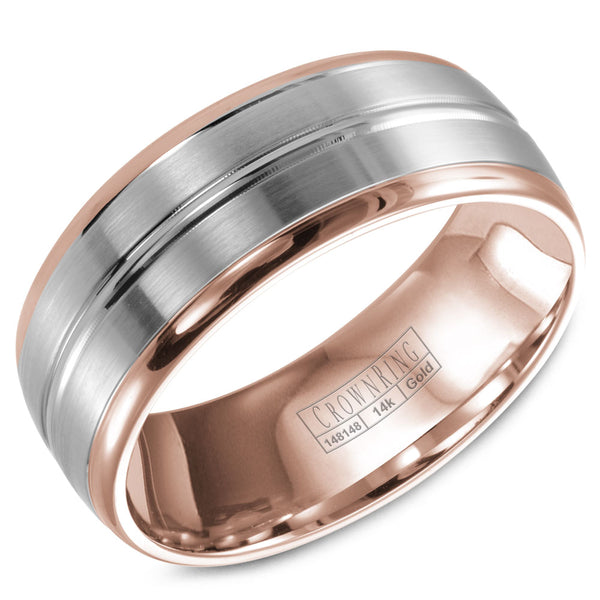 CrownRing Comfort Fit Wedding Band WB-9093WR