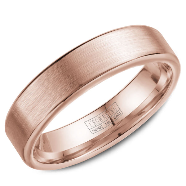 CrownRing Comfort Fit Wedding Band WB-9096R