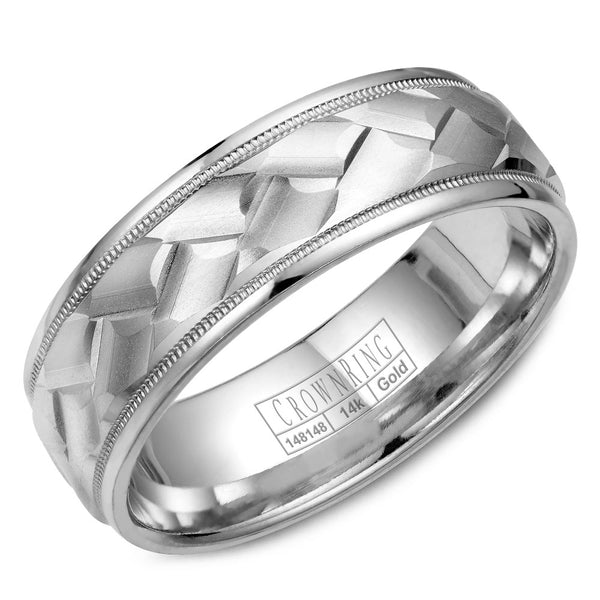 CrownRing Comfort Fit Wedding Band WB-9098