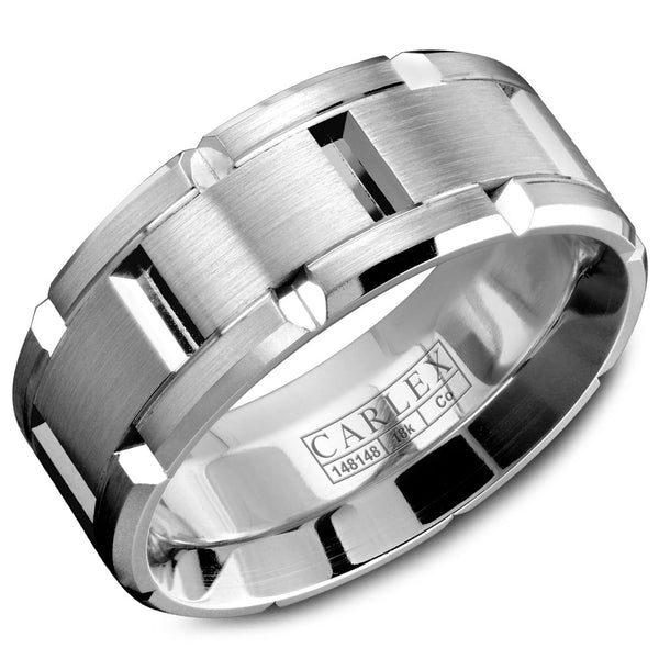 CARLEX Sport Mens Wedding Band WB-9123WC