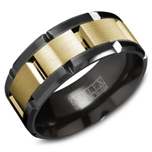 CARLEX Sport Mens Wedding Band WB-9123YB