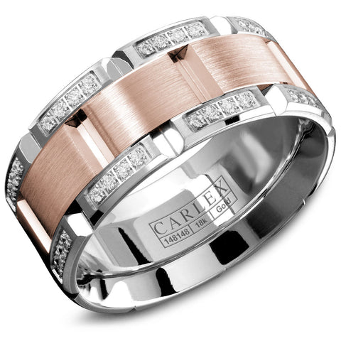 CARLEX G1 Mens Wedding Band WB-9152RW