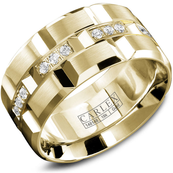 CARLEX G1 Mens Wedding Band WB-9166Y