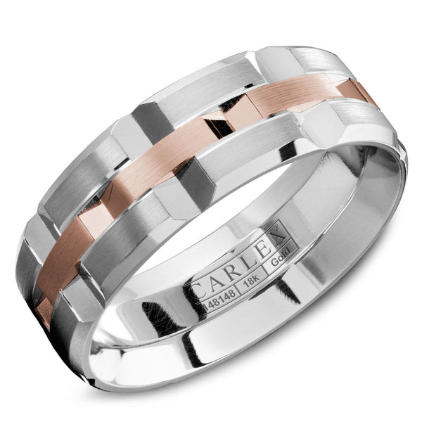 CARLEX G1 Mens Wedding Band WB-9168RW
