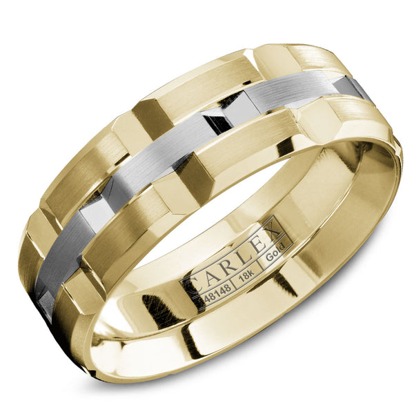 CARLEX G1 Mens Wedding Band WB-9168WY