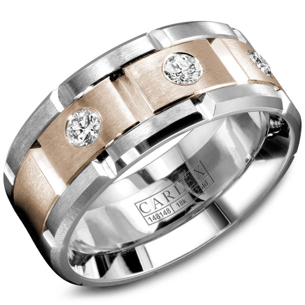 CARLEX G1 Mens Wedding Band WB-9211RW