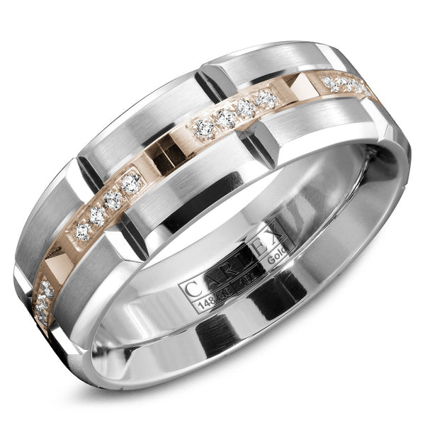 CARLEX G1 Mens Wedding Band WB-9320RW