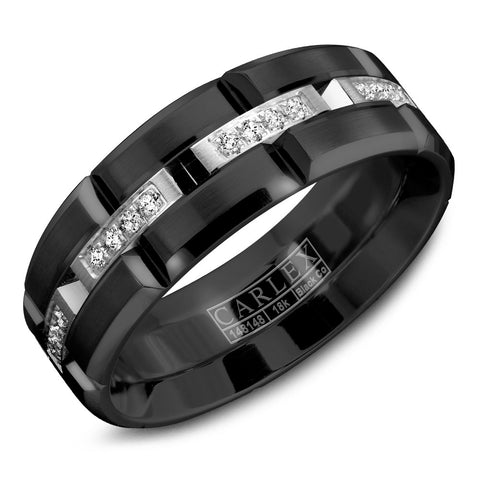 CARLEX Sport Mens Wedding Band WB-9320WB