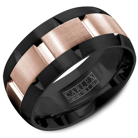 CARLEX Sport Mens Wedding Band WB-9423RB