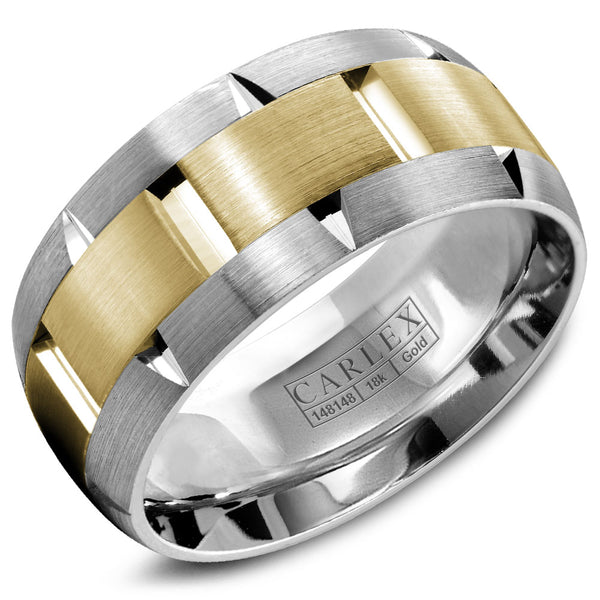 CARLEX G1 Mens Wedding Band WB-9463YW