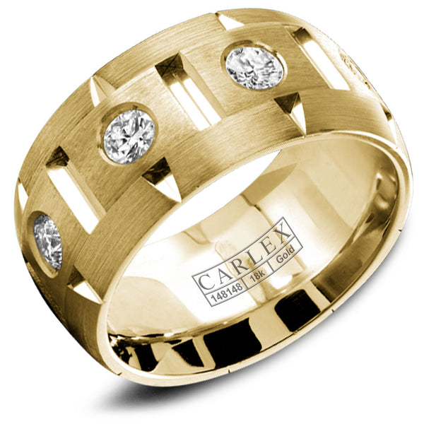CARLEX G1 Mens Wedding Band WB-9464Y