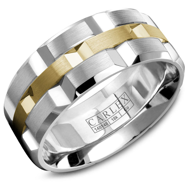 CARLEX Sport Mens Wedding Band WB-9567YC